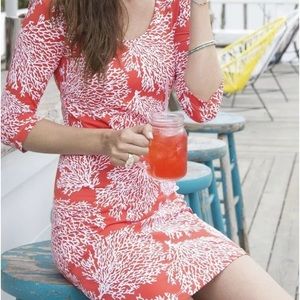 Persifor Coral Dress. Sz XS